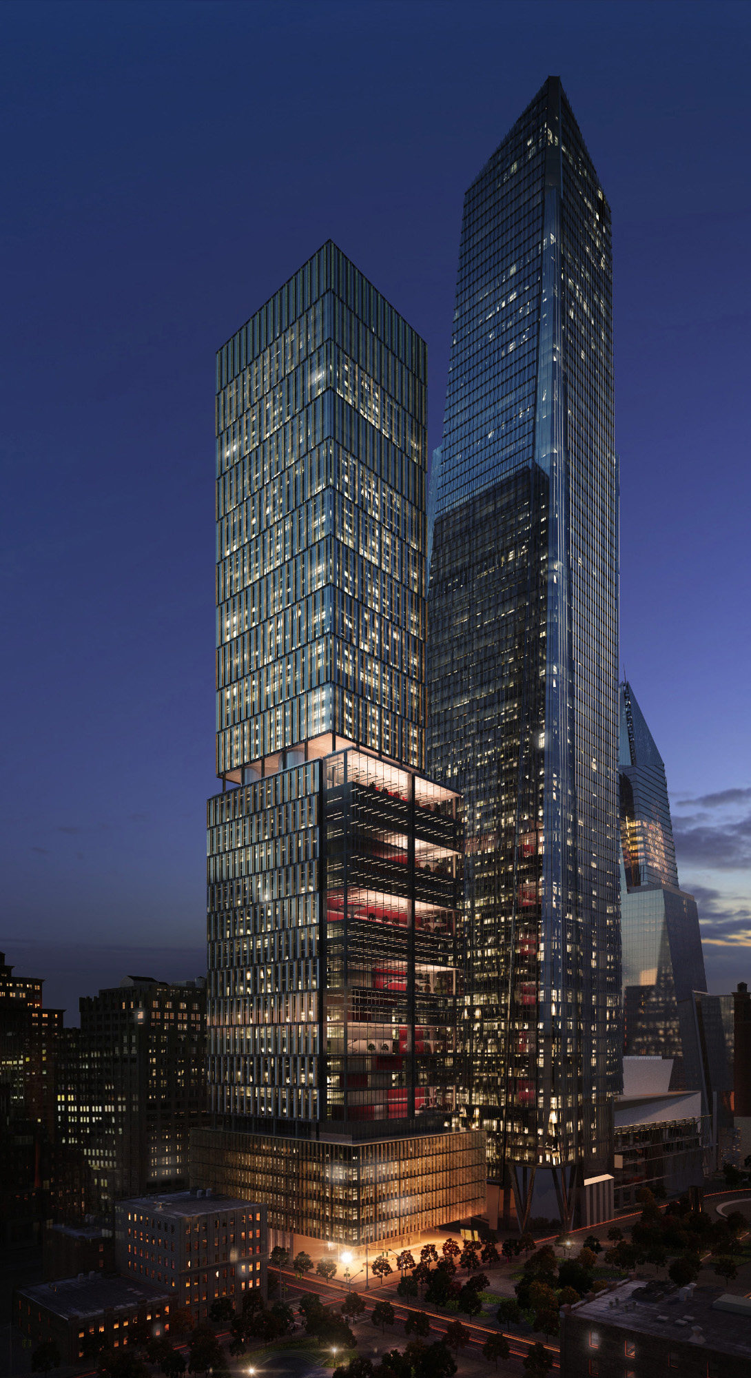 Rendering Hudson Yards