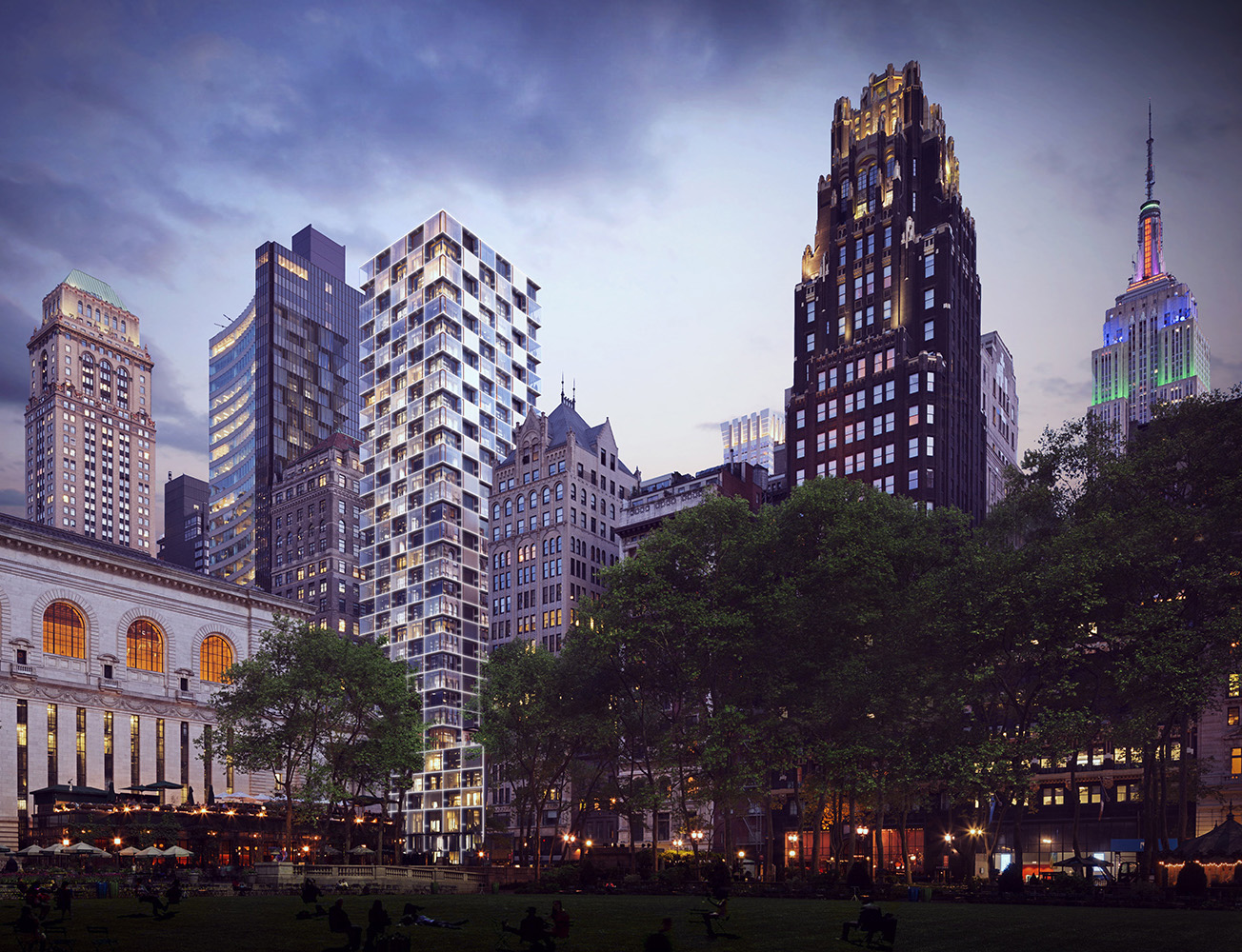 Rendering Bryant Park