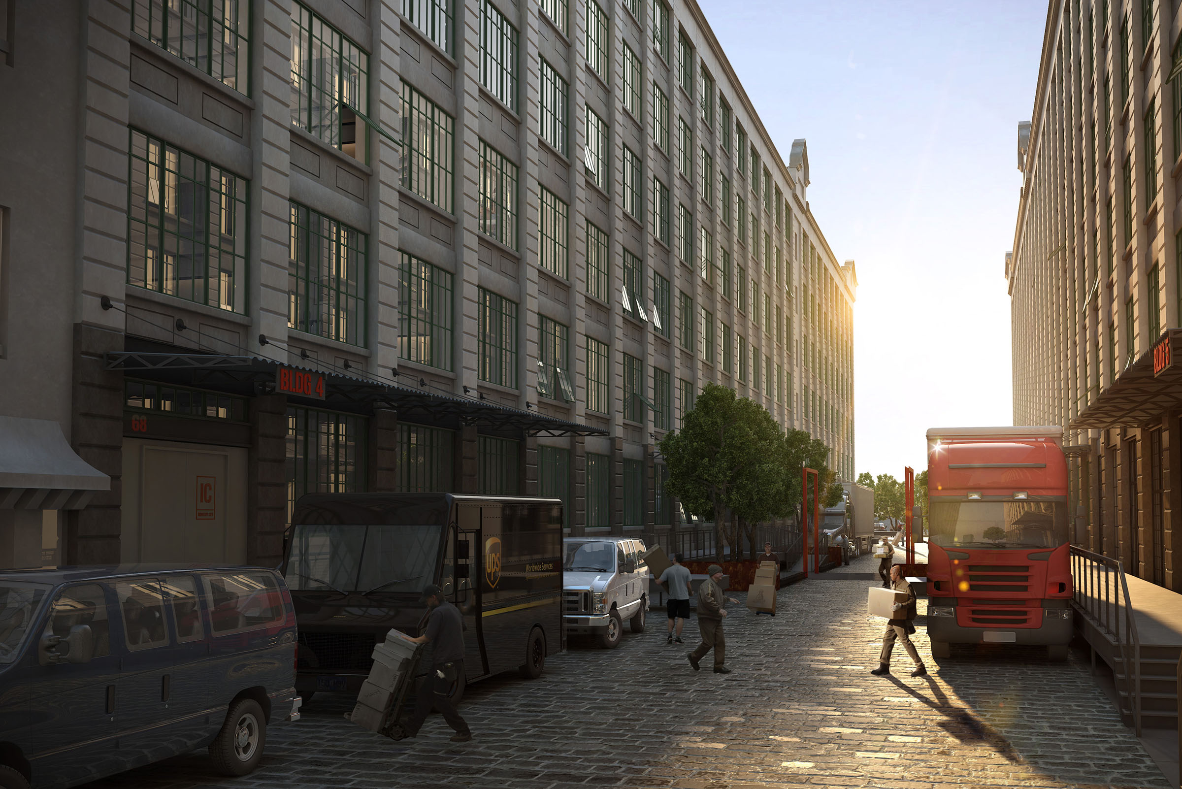 Rendering Industry City