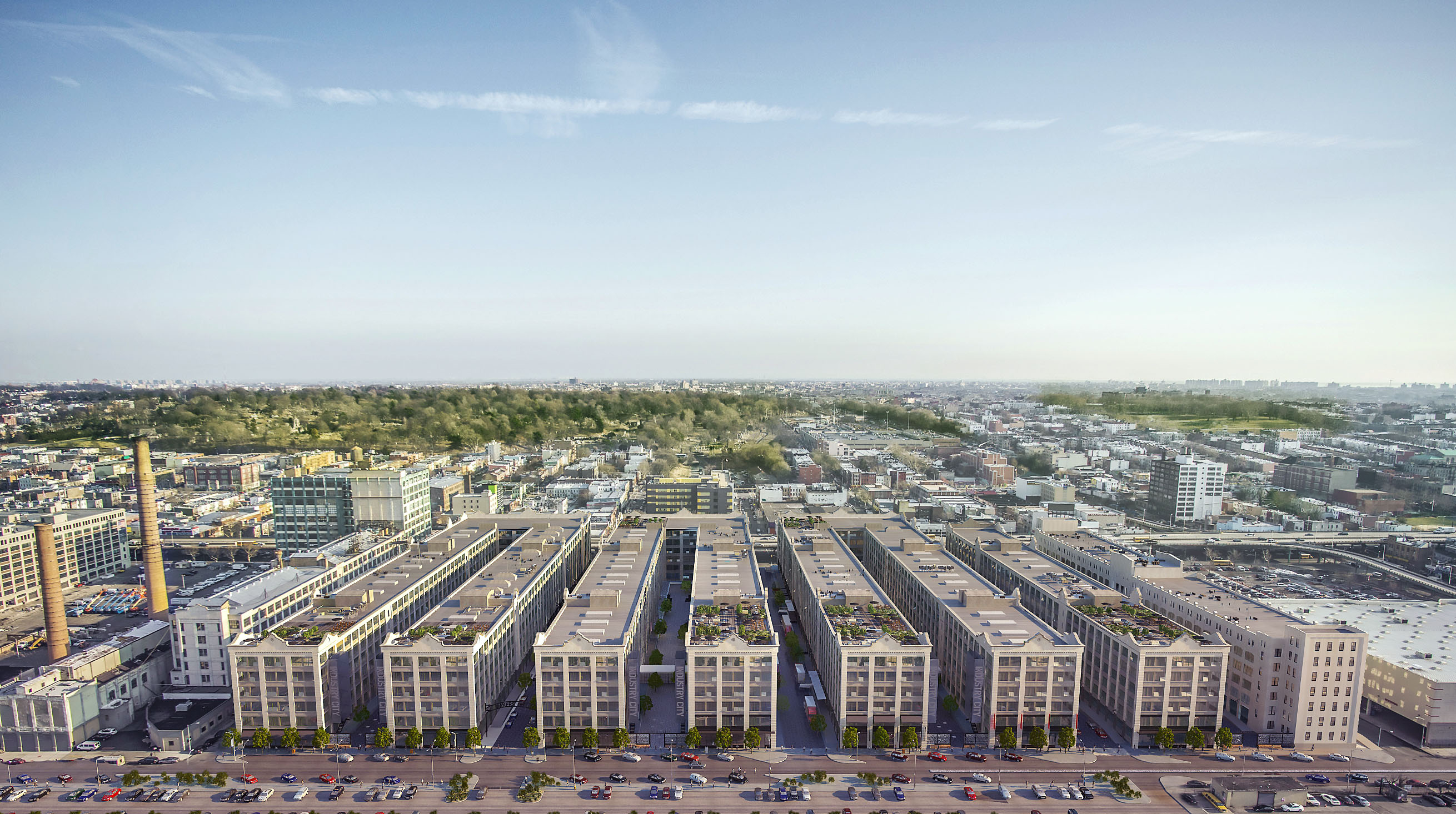 Rendering Industry City