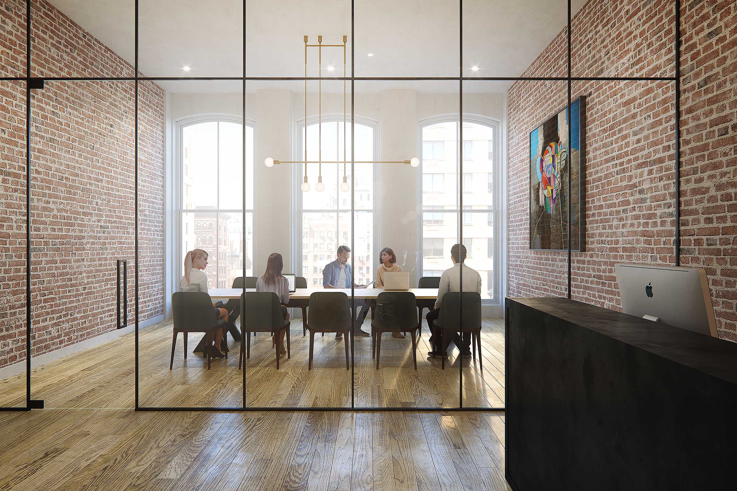 Conference Room Rendering real estate new york