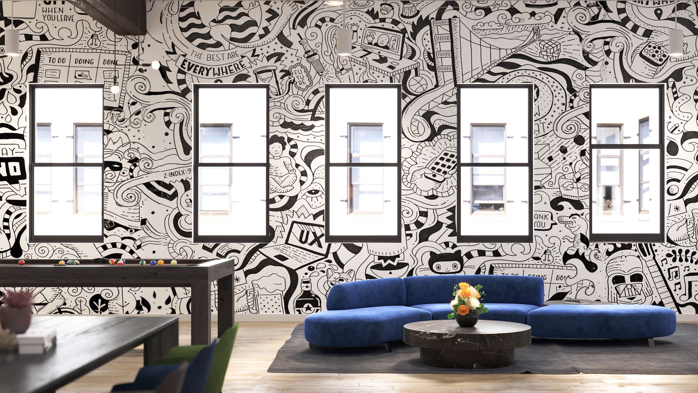 office rendering ny